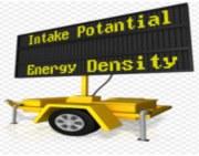 Intake potential v energy density