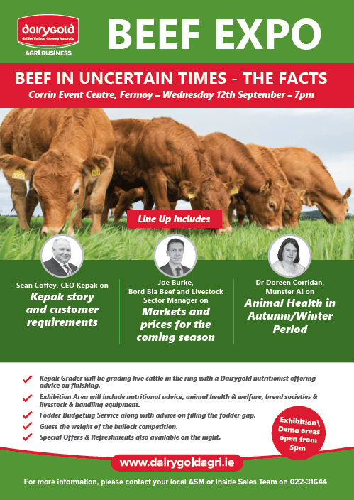 Dairygold Beef Expo | “Beef in Uncertain Times – The Facts”