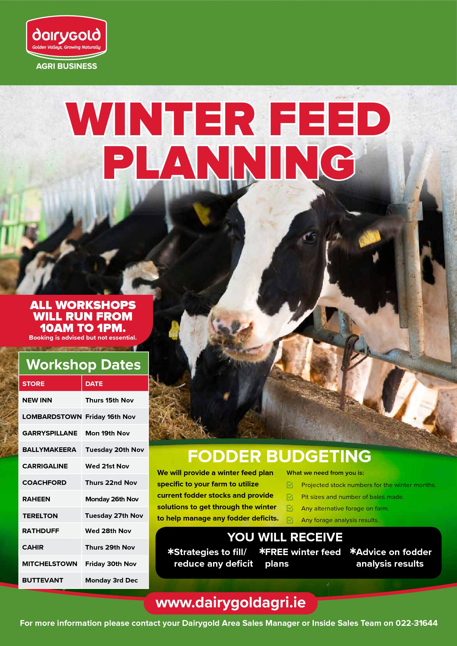 Winter Feed Planning Workshop | Garryspillane