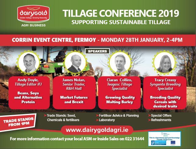 Dairygold Tillage Conference 2019 | Corrin Event Centre