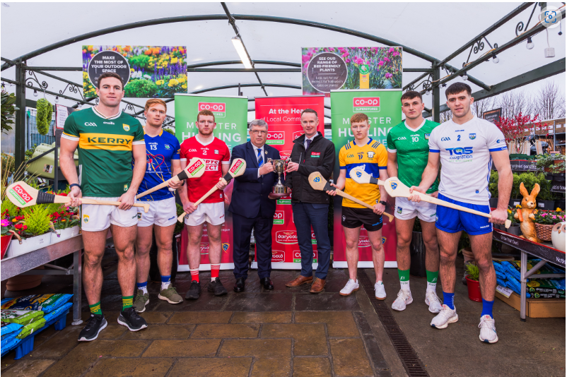Co-Op Superstores teams up once again with Munster GAA to sponsor the 2024 Munster Hurling League