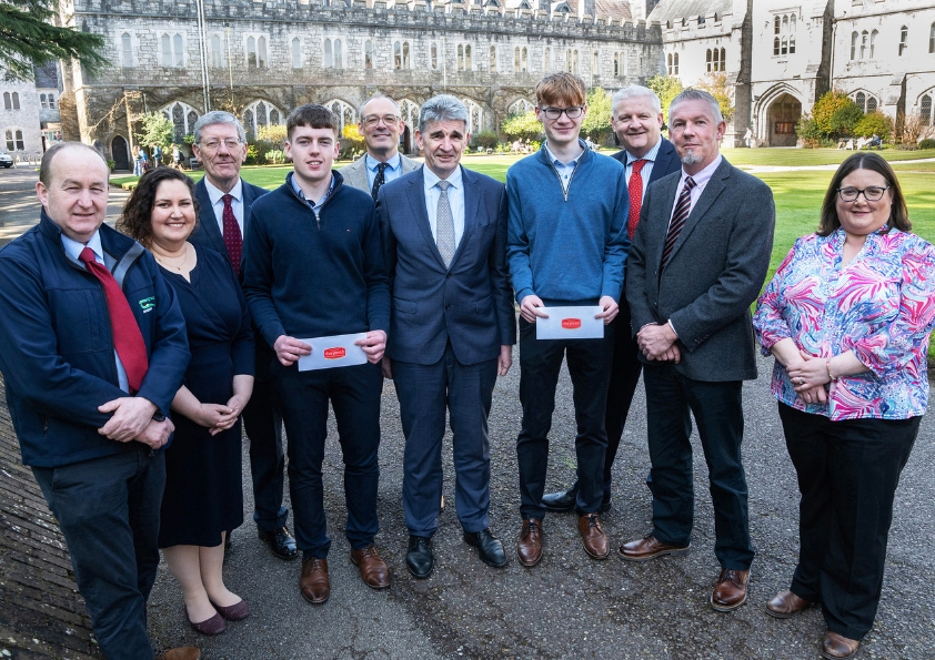 Dairygold awards bursaries to UCC Agricultural Science students